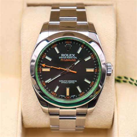 rolex milglauss|Rolex Milgauss price used.